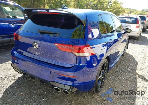 2022 Volkswagen Golf R 2.0T из США, поврежденный, VIN WVWFB7CD3NW147980